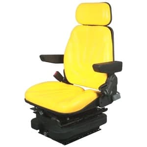 F10A4055 - Yellow Vinyl Low Pro Air Suspension F10 Series w/ Isolator Seat