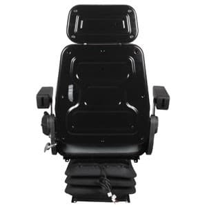 F10A6020 - Seat, F10 Series, Air Suspension, Gray Vinyl - Thumbnail 4