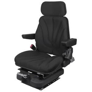 F10M4100 - Seat, F10 Series, Low Pro Mechanical Suspension, Black Cloth