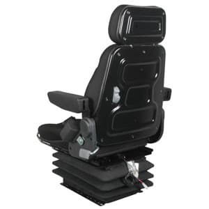 F10M6100 - Seat, F10 Series, Mechanical Suspension, Black Cloth - Thumbnail 5