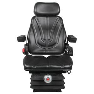 F10M6115 - Seat, F10 Series, Mechanical Suspension, Black Vinyl - Thumbnail 2