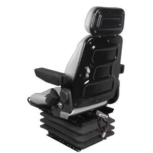 F10M6120 - Seat, F10 Series, Mechanical Suspension, Gray Vinyl - Thumbnail 5