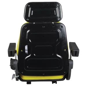 F10ST2010 - Seat, F10 Series, Slide Track, Yellow Vinyl - Thumbnail 4