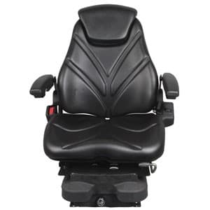 F20A5015 - Seat, F20 Series, Low Pro Air Suspension, Black Vinyl - Thumbnail 2