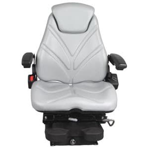 F20A5050 - Seat, F20 Series w/ Isolator, Low Pro Air Suspension, Gray Vinyl - Thumbnail 2