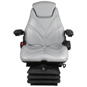 F20A7020 - Seat, F20 Series, Air Suspension, Gray Vinyl - Thumbnail 2