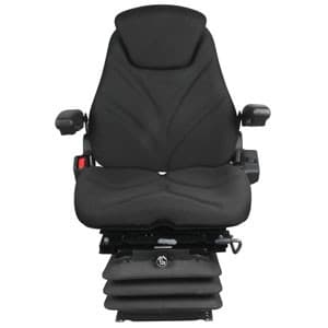 F20A7030 - Seat, F20 Series w/ Isolator, Air Suspension, Black Cloth - Thumbnail 2