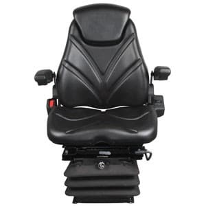 F20A7045 - Seat, F20 Series w/ Isolator, Air Suspension, Black Vinyl - Thumbnail 2