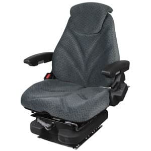 F20M5105 - Seat, F20 Series, Low Pro Mechanical Suspension, Gray Cloth