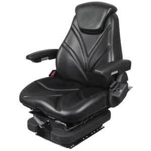 F20M5115 - Seat, F20 Series, Low Pro Mechanical Suspension, Black Vinyl