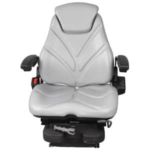 F20M5120 - Seat, F20 Series, Low Pro Mechanical Suspension, Gray Vinyl - Thumbnail 2