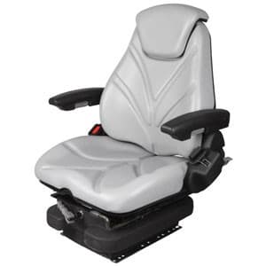 F20M5120 - Seat, F20 Series, Low Pro Mechanical Suspension, Gray Vinyl