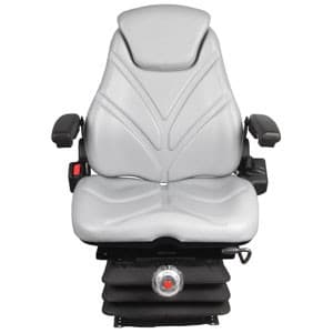 F20M7120 - Seat, F20 Series, Mechanical Suspension, Gray Vinyl - Thumbnail 2