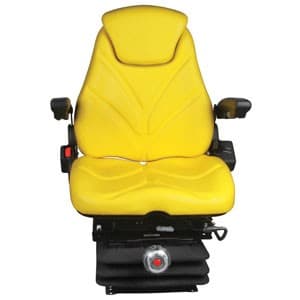 F20M7155 - Seat, F20 Series w/ Isolator, Mechanical Suspension, Yellow Vinyl - Thumbnail 2