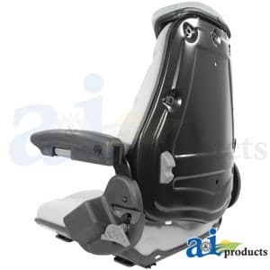 F20ST135 - Seat, F20 Series, Slide Track / Armrest / Headrest / Gray Vinyl - Thumbnail 4