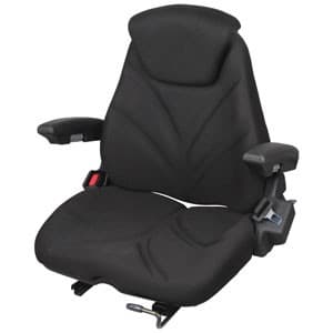 F20ST3015 - Seat, F20 Series, Slide Track, Black Cloth