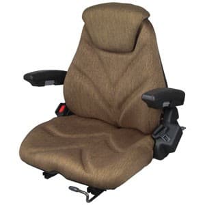 F20ST3030 - Seat, F20 Series, Slide Track, Brown Cloth
