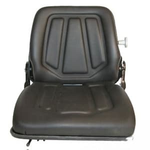 FLS322BL - BLK Shock Absorbing Spring Forklift Seat - Thumbnail 2