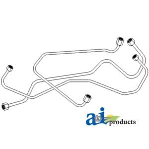 FPL101 - Injection Line Set, 3 Cylinder