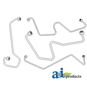 FPL200 - Injection Line Set, #4 Cylinder