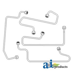 FPL300 - Injection Line Set, 4 Cylinder