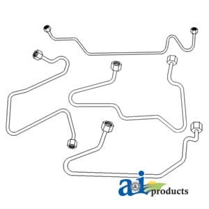 FPL400 - Injection Line Set, #4 Cylinder