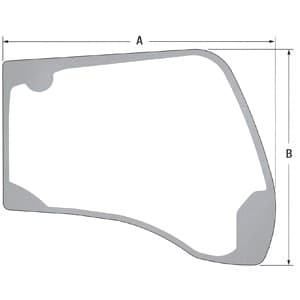 FYA00001496 - Glass, RH