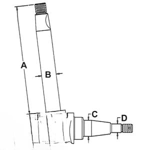 G13962 - Spindle (RH/LH)