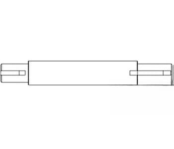 H135232 - Horizontal Gearcase Lower Auger Shaft