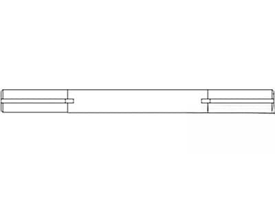 H137570 - Straw Chopper Drive (Rear) Jackshaft