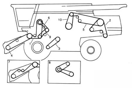 H139963 - Stripper Beater Drive Belt - Thumbnail 3