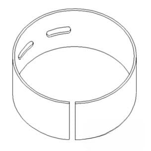 H146281 - Rear Axle Pivot Bushing