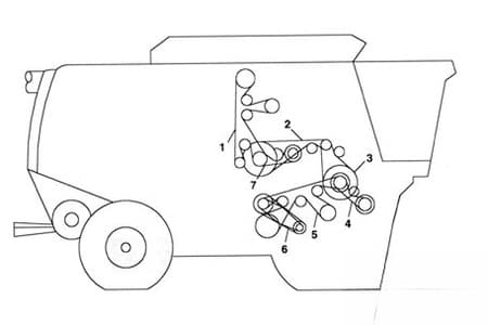 H154723 - Jackshaft Rear RH Belt - Thumbnail 2