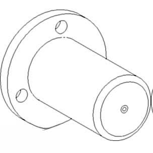 H164561 - Rear Spindle Pin