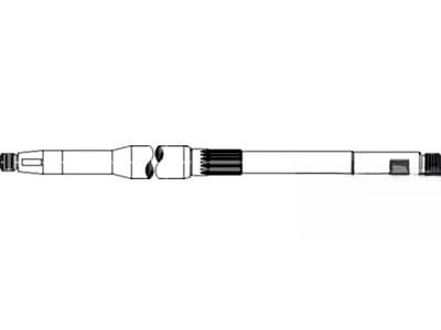 H202801 - Primary Jackshaft Shaft