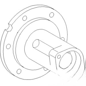 H215595 - Pulley; Unloader Drive Hub