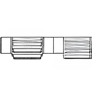 H85817 - 11 Tooth Pinion Shaft