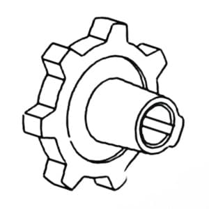H99472 - Lower Return Elevator Sprocket