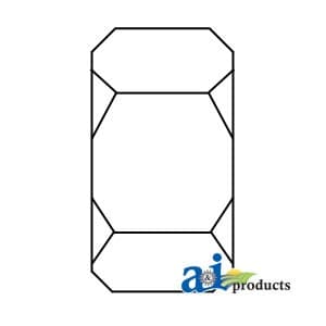 HD1NCNUT - Hub Axle Nut, 1"-8 HEX, Grade 5