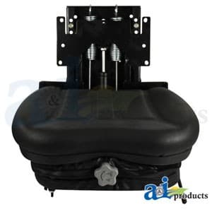 HIS361W - High Back Industrial Seat w/ Suspension, Slide Track, Black Vinyl - Thumbnail 5