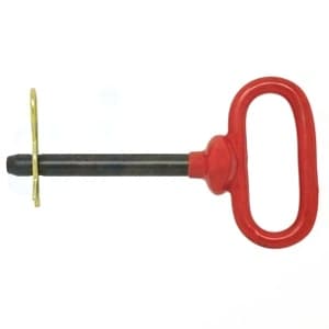 HP101 - Red Handled 1/2" x 3 5/8" Hitch Pin - Thumbnail 2