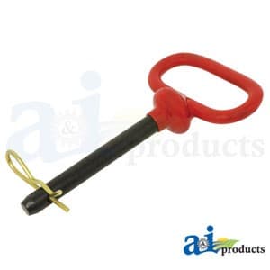 HP101 - Hitch Pin, Red Handled 1/2" x 3 5/8"