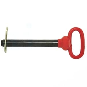HP106 - Red Handled 7/8" x 6 1/2" Hitch Pin - Thumbnail 2