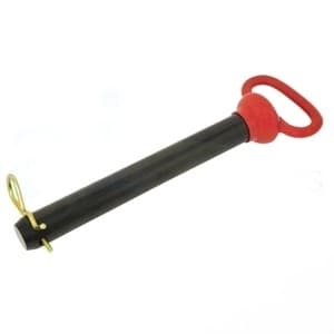 HP108 - Red Handled 1 1/8" x 8 1/2" Hitch Pin