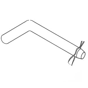 HPB103 - 3/4" x 3 1/2" Bent Hitch Pin - Thumbnail 2