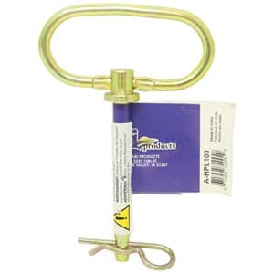 HPL100 - Hitch Pin, Machined, 3/8" x 3"