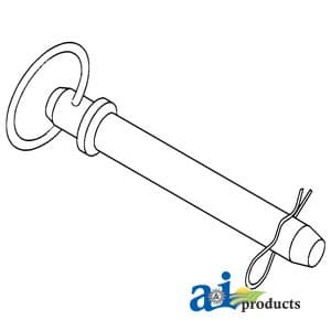 HPL110 - Hitch Pin, Machined, 1 1/8" x 6 1/4"