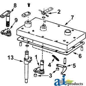 IH6688KIT - Kit: 71526KIT, arms, rollers, spring