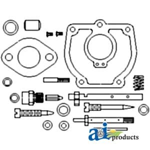 IHCK06 - Carburetor Kit, Complete (IH) "Viton" - Thumbnail 2
