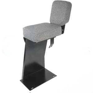IS8212 - Instructional; Black/Gray Matrix Fabric w/ Handle Seat